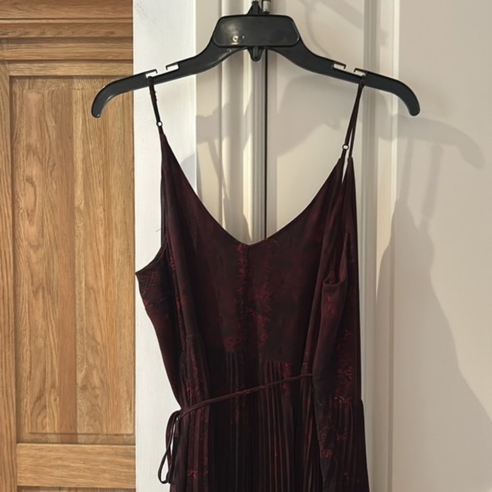 WILFRED Aritzia Beaune dress sz 10 print wrap - Picture 10 of 10
